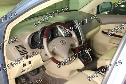 Тюнинг приборной панели автомобиля Lexus RX330: светлая кожа, красное дерево Тюнинг панели автомобиля Lexus RX330: светлая кожа, красное дерево